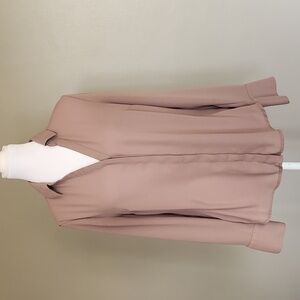 Worthington Sheer Blouse Size Small Tan